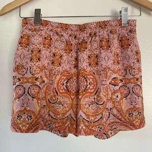 BCBGMAXAZRIA XS Printed Shorts